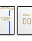 Lyon Les Gones 2023-24 Home Kit Print