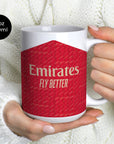 North London Gunners 2023-24 Home Kit Mug