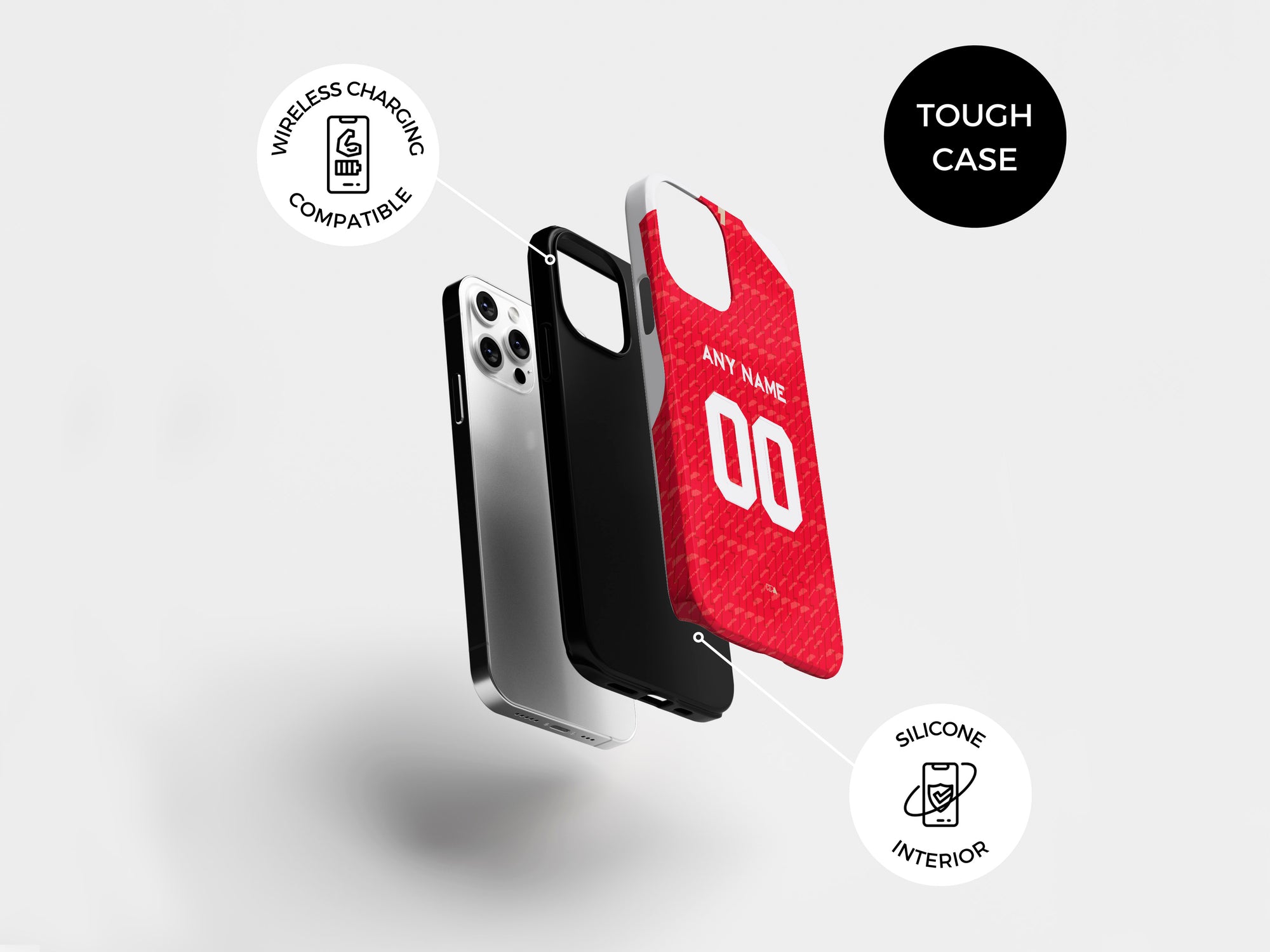 North London Gunners 2023-24 Home Kit Phone Case