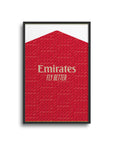 North London Gunners 2023-24 Home Kit Print