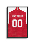 North London Gunners 2023-24 Home Kit Print