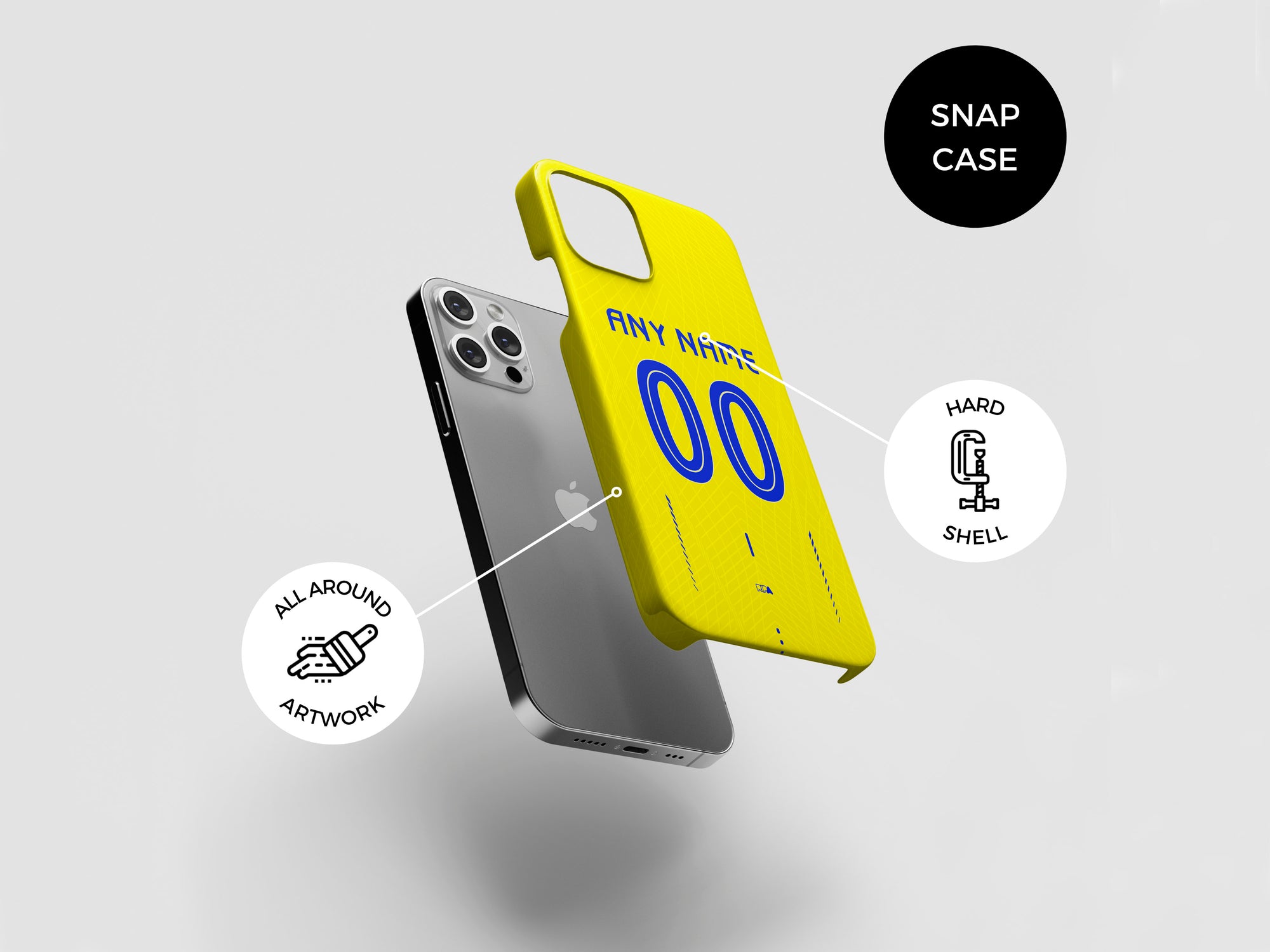 Nassr Al-Aalami 2023-24 Home Kit Phone Case