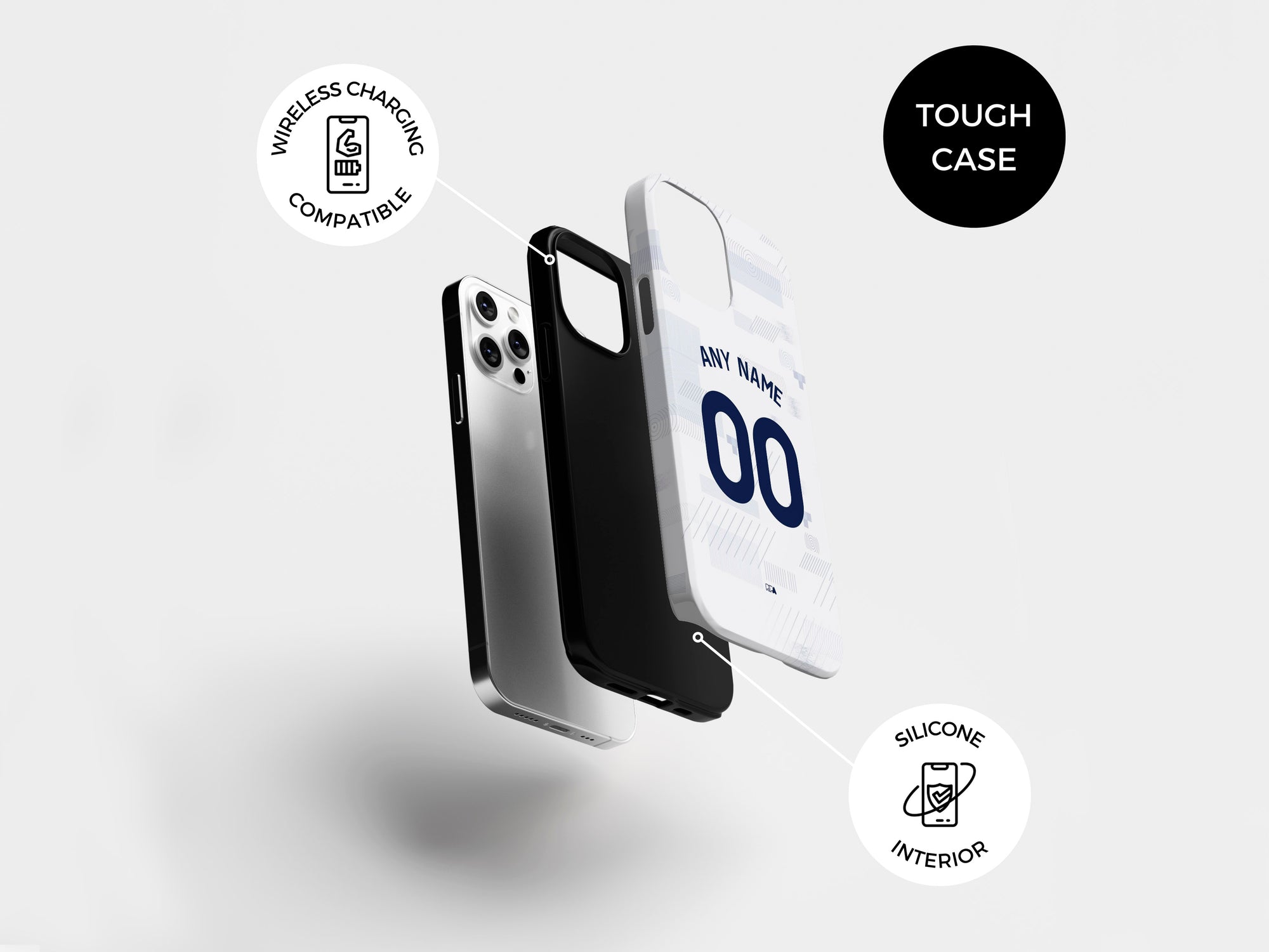 Spurs Spurs 2023-24 Home Kit Phone Case