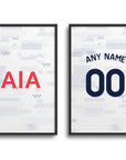 Spurs Spurs 2023-24 Home Kit Print