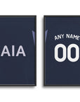 Spurs Spurs 2023-24 Away Kit Print