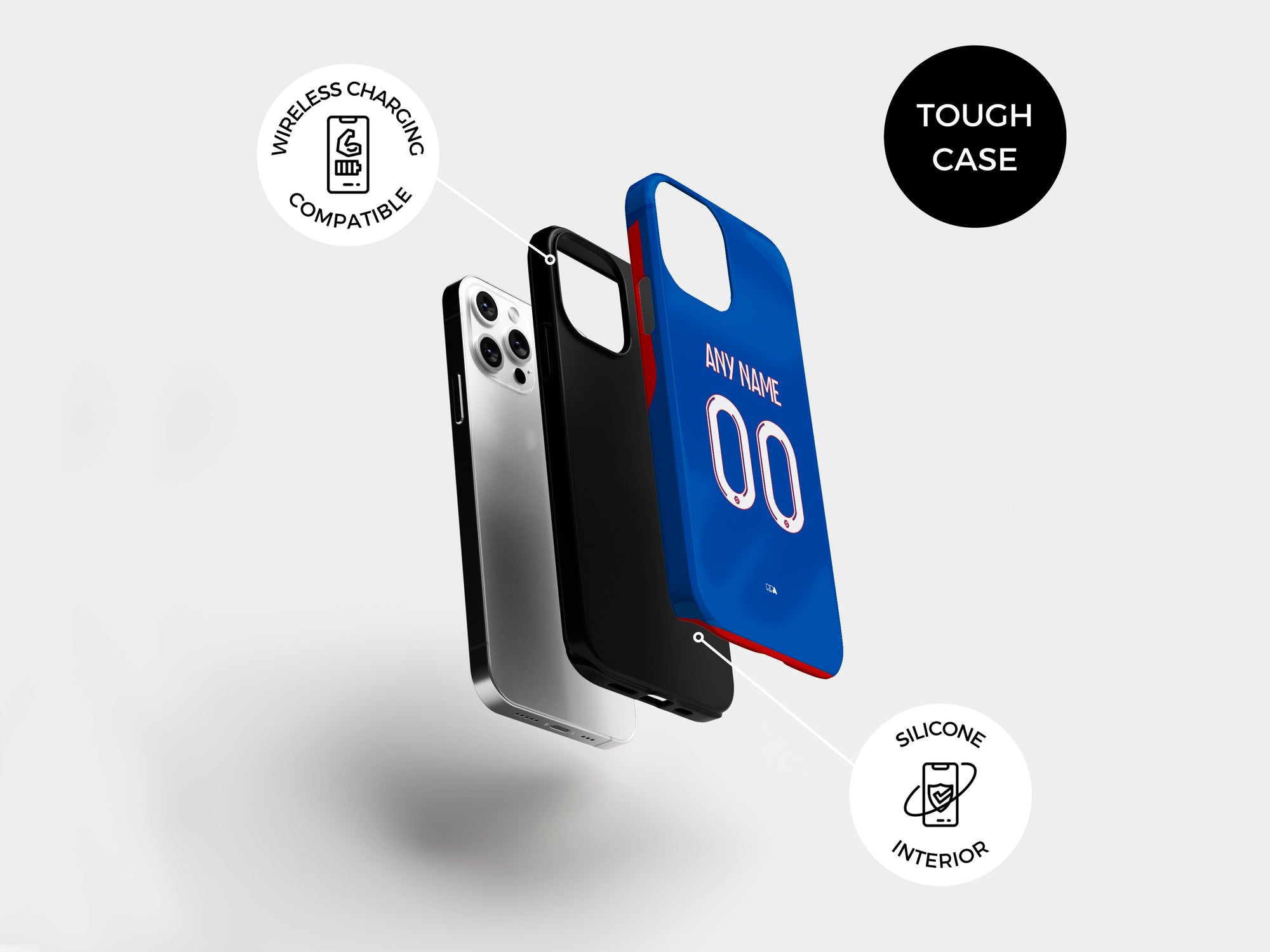 Lyon Les Gones 2023-24 Away Kit Phone Case