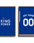 Leicester The Foxes 2023-24 Home Kit Print