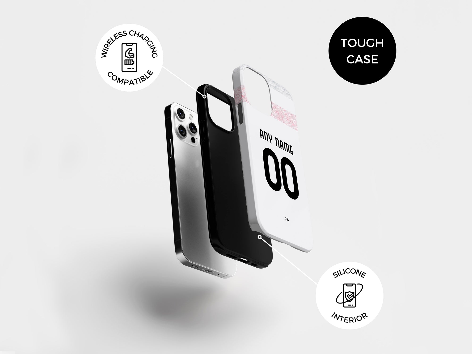 Piemonte Calcio Bianconeri 2023-24 Third Kit Phone Case