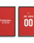 Benfica Lisbon Águias 2023-24 Home Kit Print