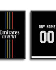 Benfica Lisbon Águias 2023-24 Away Kit Print