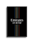 Benfica Lisbon Águias 2023-24 Away Kit Print