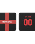 Bayer Black and Reds Die Schwarzroten 2023-24 Home Kit Coasters