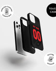 Bayer Black and Reds Die Schwarzroten 2023-24 Home Kit Phone Case