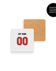 Bayer Black and Reds Die Schwarzroten 2023-24 Away Kit Coasters