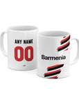 Bayer Black and Reds Die Schwarzroten 2023-24 Away Kit Mugs