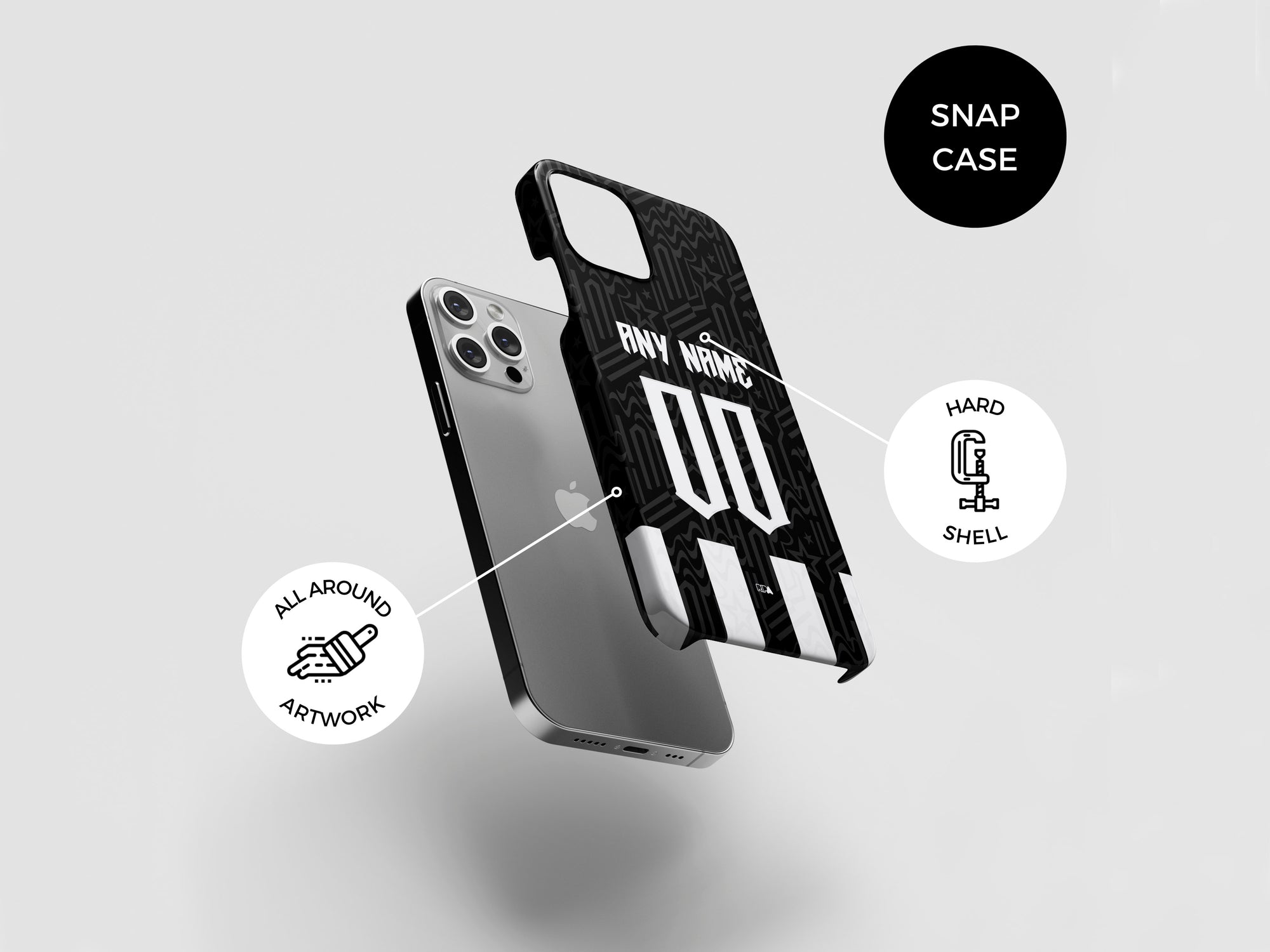 Botafogo Alvinegro Botafoguense 2023-24 Home Kit Phone Case