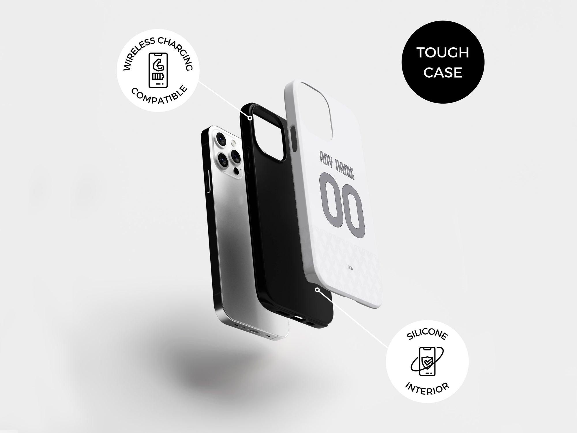 Milan Rossoneri 2023-24 Away Kit Phone Case