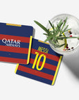 Barcelona Culés 2015-16 Home Kit Coasters