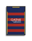 Barcelona Culés 2015-16 Home Kit Print