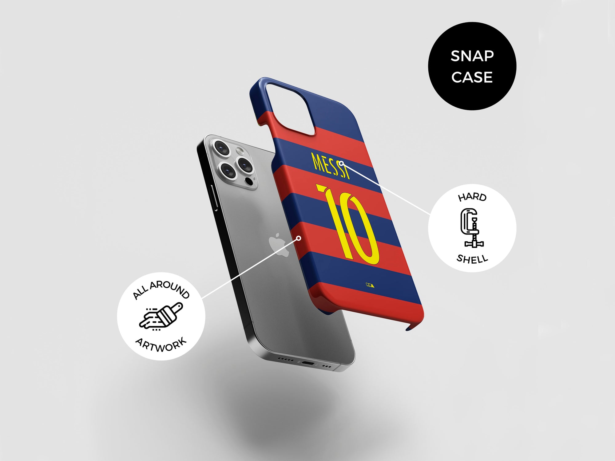 Barcelona Culés 2015-16 Home Kit Phone Case