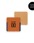 The Nertherlands Oranje Euro 2024 Home Kit Coasters