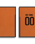 The Nertherlands Oranje Euro 2024 Home Kit Print