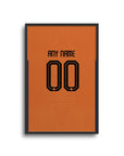 The Nertherlands Oranje Euro 2024 Home Kit Print