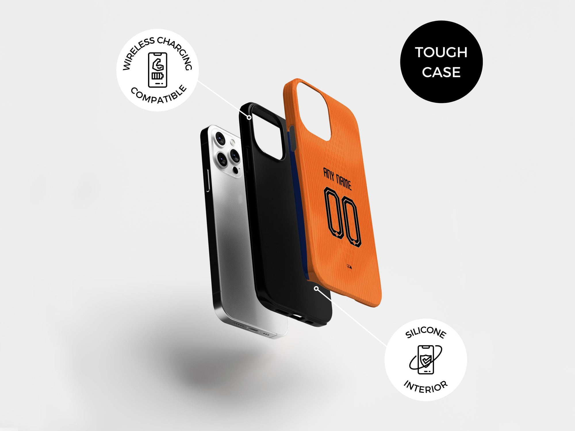 The Nertherlands Oranje Euro 2024 Home Kit Phone Case