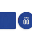 France Les Bleus Euro 2024 Home Kit Mouse Mat