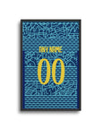 Brasil A Canarinha Copa America 2024 Prematch Kit Print