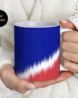 USA Red, White and Blue Copa America 2024 Away Kit Mugs