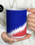 USA Red, White and Blue Copa America 2024 Away Kit Mugs