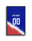 USA Red, White and Blue Copa America 2024 Away Kit Print