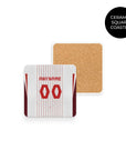 Canada The Reds Copa America 2024 Away Kit Coasters