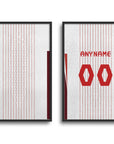 Canada The Reds Copa America 2024 Away Kit Print