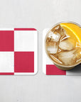 Croatia the Vatreni Euro 2024 Home Kit Coasters