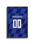 Croatia the Vatreni Euro 2024 Away Kit Print