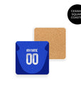 Italy Azzurri Euro 2024 Home Kit Coasters