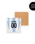 Argentina La Albiceleste Copa America 2024 Home Kit Coasters