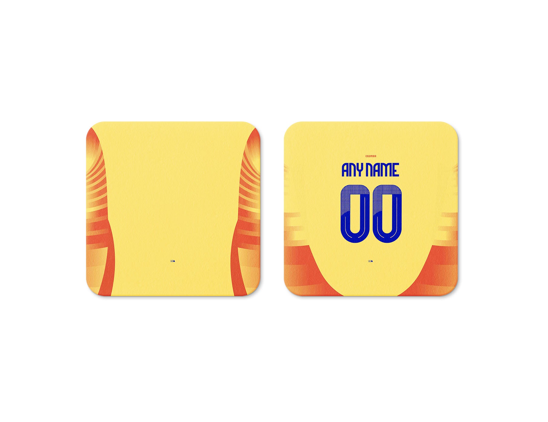 Colombia Copa America 2024 Home Kit Coasters – RIPA Football