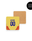 Colombia Cafeteros Copa America 2024 Home Kit Coasters