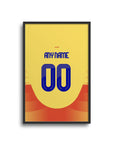 Colombia Cafeteros Copa America 2024 Home Kit Print