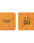 Madrid Merengues 2024-25 Away Kit Coasters