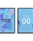 Madrid Merengues 2024-25 Goalkeeper Kit Poster