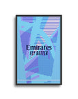 Madrid Merengues 2024-25 Goalkeeper Kit Poster