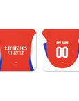 North London Gunners 2024-25 Home Kit Coasters