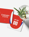 North London Gunners 2024-25 Home Kit Coasters