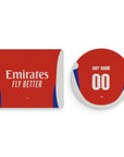 North London Gunners 2024-25 Home Kit Mouse Pad