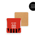 Milan Rossoneri 2024-25 Home Kit Coasters