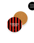 Milan Rossoneri 2024-25 Home Kit Coasters